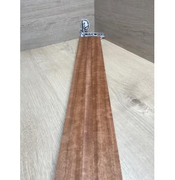 Сапели Волнистый заготовка грифа электрогитары Радиал ААААА Волна АА 27х(43-18-43)х730 мм - из 3х частей-7