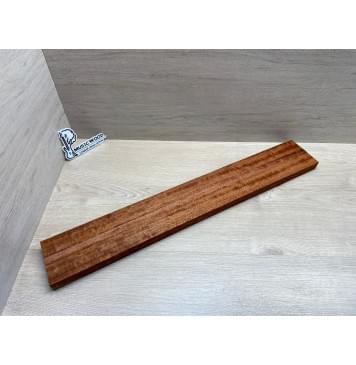 Сапели Волнистый заготовка грифа электрогитары Радиал ААААА Волна АА 27х(43-18-43)х730 мм - из 3х частей-0