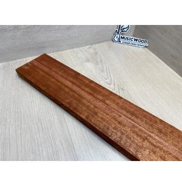Сапели Волнистый заготовка грифа электрогитары Радиал ААААА Волна АА 27х(43-18-43)х730 мм - из 3х частей-15