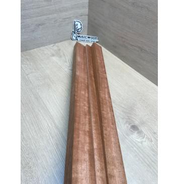 Сапели Волнистый заготовка грифа электрогитары Радиал ААААА Волна АА 27х(42-20-42)х735 мм - из 3х частей-4