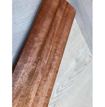 Сапели Волнистый заготовка грифа электрогитары Радиал ААААА Волна АА 27х(42-20-42)х735 мм - из 3х частей-15