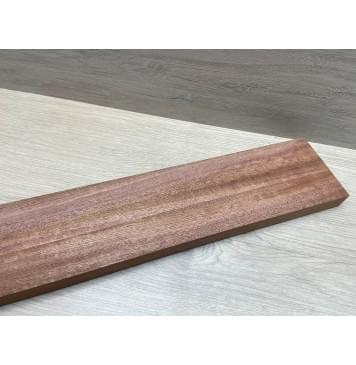 Сапели Волнистый заготовка грифа электрогитары Радиал ААА Волна АА 25.5х(40.5-18.3-40.5)х735 мм - из 3х частей-4