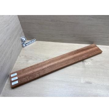 Сапели Волнистый заготовка грифа электрогитары Радиал ААА Волна АА 25.5х(40.5-18.3-40.5)х735 мм - из 3х частей-8