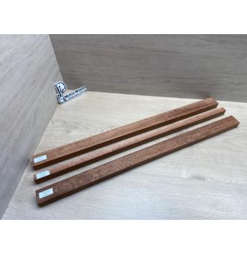 Сапели Волнистый заготовка грифа электрогитары Радиал ААА Волна АА 25.5х(40.5-18.3-40.5)х735 мм - из 3х частей-10