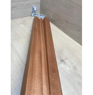 Сапели заготовка грифа электрогитары Радиал АА 29х(46-20-46)х715 мм - из 3х частей-6