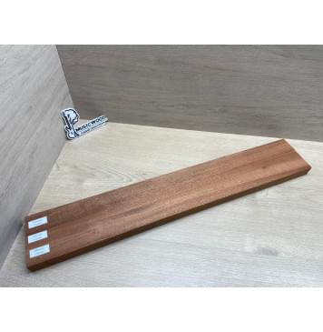 Сапели заготовка грифа электрогитары Радиал АА 29х(46-20-46)х715 мм - из 3х частей-11