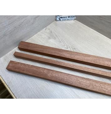 Сапели заготовка грифа электрогитары Радиал АА 28.5х(43.5-19.2-43.5)х742 мм - из 3х частей-8