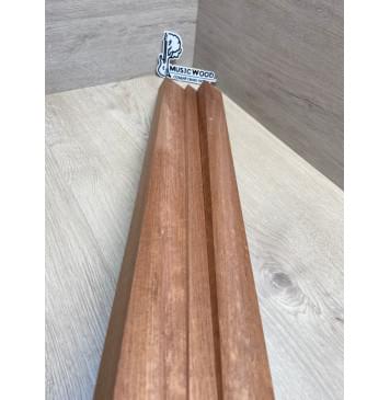 Сапели заготовка грифа электрогитары Радиал АА 28.5х(43.5-19.2-43.5)х742 мм - из 3х частей-9