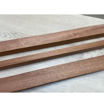 Сапели заготовка грифа электрогитары Радиал АА 28.5х(43.5-19.2-43.5)х742 мм - из 3х частей-13