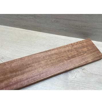 Сапели Волнистый заготовка грифа электрогитары Радиал ААААА Волна АА 27.5х(43-23.5-43)х730 мм - из 3х частей-5