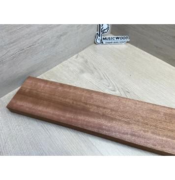 Сапели Волнистый заготовка грифа электрогитары Радиал ААААА Волна АА 27.5х(43-23.5-43)х730 мм - из 3х частей-2