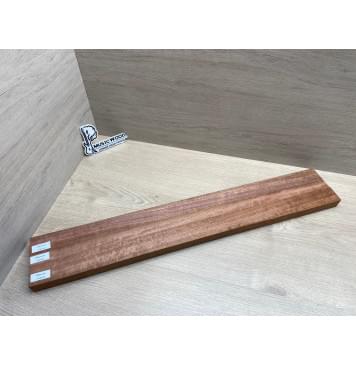 Сапели Волнистый заготовка грифа электрогитары Радиал ААААА Волна АА 27.5х(43-23.5-43)х730 мм - из 3х частей-10