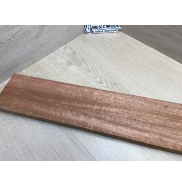 Сапели Волнистый заготовка грифа электрогитары Радиал АА Волна АА 26.5х(42-23.5-42)х730 мм - из 3х частей-8