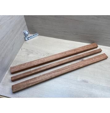 Сапели Волнистый заготовка грифа электрогитары Радиал АА Волна АА 26.5х(42-23.5-42)х730 мм - из 3х частей-6