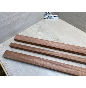 Сапели Волнистый заготовка грифа электрогитары Радиал АА Волна АА 26.5х(42-23.5-42)х730 мм - из 3х частей-14