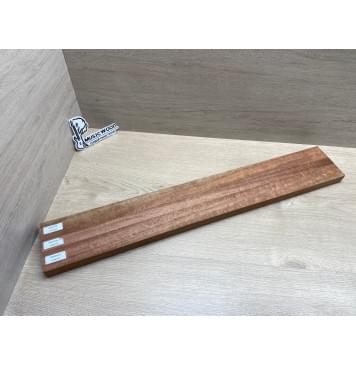 Сапели Волнистый заготовка грифа электрогитары Радиал АА Волна АА 26.5х(42-23.5-42)х730 мм - из 3х частей-10