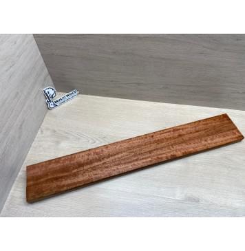 Сапели Волнистый заготовка грифа электрогитары Радиал АА Волна АА 26.5х(42-23.5-42)х730 мм - из 3х частей-0