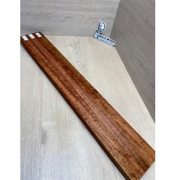 Сапели Волнистый заготовка грифа электрогитары Радиал АА Волна АА 26.5х(42-23.5-42)х730 мм - из 3х частей-15