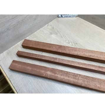 Сапели Волнистый заготовка грифа электрогитары Радиал ААА Волна А 27х(42-20-42)х735 мм - из 3х частей-12