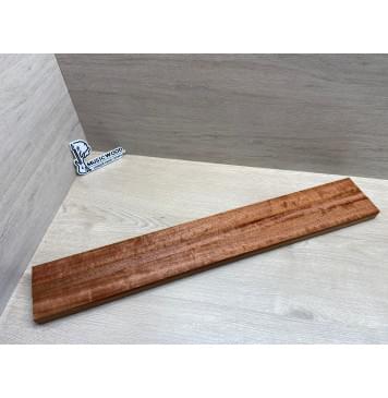 Сапели Волнистый заготовка грифа электрогитары Радиал ААА Волна А 27х(42-20-42)х735 мм - из 3х частей-0