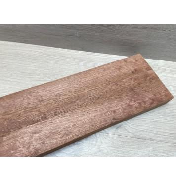 Сапели "Птичий Глаз" заготовка грифа электрогитары Радиал АА Волна АА 28.5х(45.5-20-45.5)х740 мм - из 3х частей-5