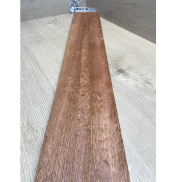 Сапели "Птичий Глаз" заготовка грифа электрогитары Радиал АА Волна АА 28.5х(45.5-20-45.5)х740 мм - из 3х частей-10