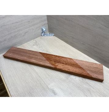 Сапели "Птичий Глаз" заготовка грифа электрогитары Радиал АА Волна АА 28.5х(45.5-20-45.5)х740 мм - из 3х частей-14