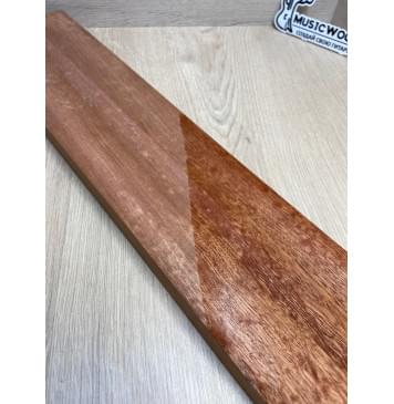 Сапели "Птичий Глаз" заготовка грифа электрогитары Радиал АА Волна АА 28.5х(45.5-20-45.5)х740 мм - из 3х частей-15