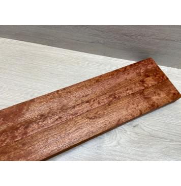 Сапели "Птичий Глаз" заготовка грифа электрогитары Радиал АА Волна АА 28.5х(45.5-20-45.5)х740 мм - из 3х частей-24