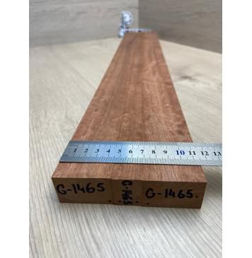 Сапели "Птичий Глаз" заготовка грифа электрогитары Радиал АА Волна А 28х(44-21-44)х735 мм - из 3х частей-2