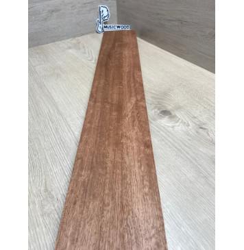 Сапели "Птичий Глаз" заготовка грифа электрогитары Радиал АА Волна А 28х(44-21-44)х735 мм - из 3х частей-5