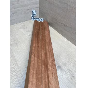 Сапели "Птичий Глаз" заготовка грифа электрогитары Радиал АА Волна А 28х(44-21-44)х735 мм - из 3х частей-4