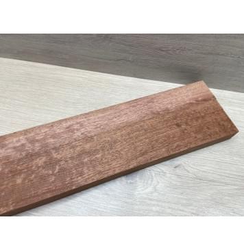 Сапели "Птичий Глаз" заготовка грифа электрогитары Радиал АА Волна А 28х(44-21-44)х735 мм - из 3х частей-17