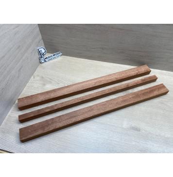 Сапели Волнистый заготовка грифа электрогитары Радиал АА Волна А 28х(47-22-47)х682 мм - из 3х частей-6