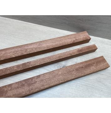 Сапели Волнистый заготовка грифа электрогитары Радиал АА Волна А 28х(47-22-47)х682 мм - из 3х частей-10