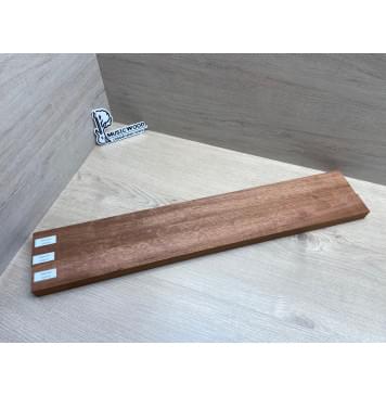 Сапели Волнистый заготовка грифа электрогитары Радиал АА Волна А 28х(47-22-47)х682 мм - из 3х частей-14