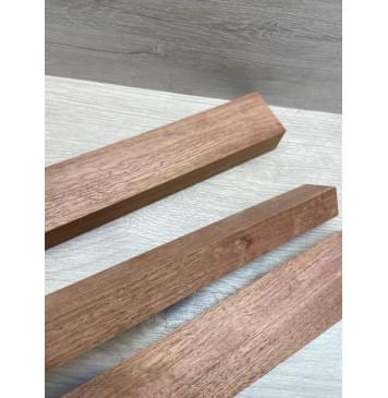 Сапели Волнистый заготовка грифа электрогитары Радиал АА Волна А 28х(47-22-47)х682 мм - из 3х частей-13