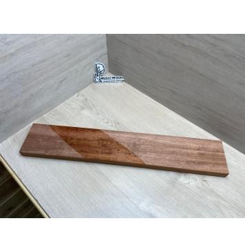 Сапели Волнистый заготовка грифа электрогитары Радиал АА Волна А 28х(47-22-47)х682 мм - из 3х частей-15