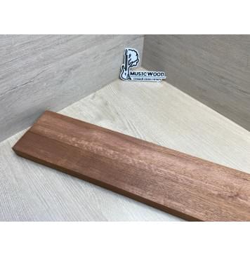 Сапели Волнистый заготовка грифа электрогитары Радиал АА Волна А 28х(46-19-46)х715 мм - из 3х частей-6