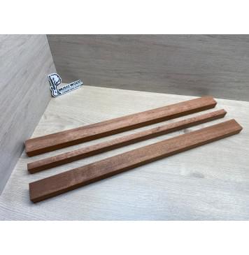 Сапели Волнистый заготовка грифа электрогитары Радиал АА Волна А 28х(46-19-46)х715 мм - из 3х частей-3