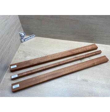 Сапели Волнистый заготовка грифа электрогитары Радиал АА Волна А 28х(46-19-46)х715 мм - из 3х частей-12