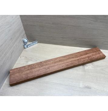 Сапели "Птичий Глаз" заготовка грифа электрогитары Радиал АА Волна ААА 29х(45-19-45)х735 мм - из 3х частей-2