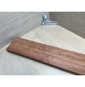 Сапели "Птичий Глаз" заготовка грифа электрогитары Радиал АА Волна ААА 29х(45-19-45)х735 мм - из 3х частей-6