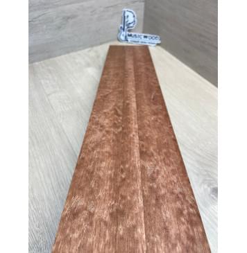 Сапели "Птичий Глаз" заготовка грифа электрогитары Радиал АА Волна ААА 29х(45-19-45)х735 мм - из 3х частей-7