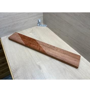 Сапели "Птичий Глаз" заготовка грифа электрогитары Радиал АА Волна ААА 29х(45-19-45)х735 мм - из 3х частей-15