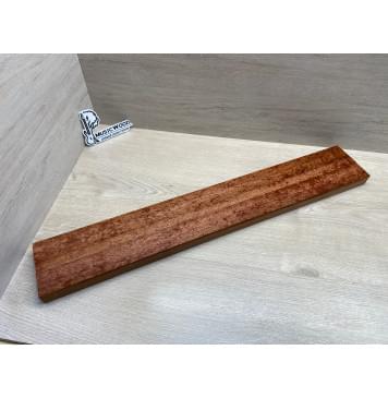 Сапели "Птичий Глаз" заготовка грифа электрогитары Радиал АА Волна ААА 29х(45-19-45)х735 мм - из 3х частей-0