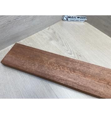 Сапели "Птичий Глаз" заготовка грифа электрогитары Радиал АА Волна ААА 27х(44.5-14-44.5)х695 мм - из 3х частей-11