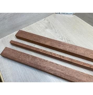 Сапели "Птичий Глаз" заготовка грифа электрогитары Радиал АА Волна ААА 27х(44.5-14-44.5)х695 мм - из 3х частей-14