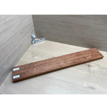 Сапели "Птичий Глаз" заготовка грифа электрогитары Радиал АА Волна ААА 27х(44.5-14-44.5)х695 мм - из 3х частей-16