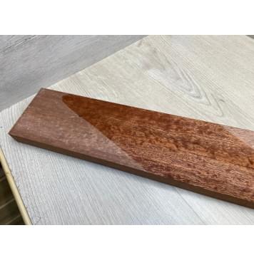 Сапели "Птичий Глаз" заготовка грифа электрогитары Радиал АА Волна ААА 27х(44.5-14-44.5)х695 мм - из 3х частей-18